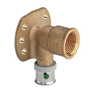 Viega Уголок пресс с крепежом ф20х1/2&quot;(ВР)
