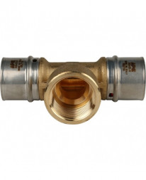 Stout Тройник-переходник пресс ф26х26х3/4&quot;(ВР)