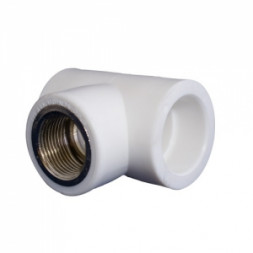 Kalbe Тройник PP-R белый ф20x3/4&quot;(ВР)