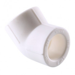 Valtec Угольник PP-R белый ф63х45°