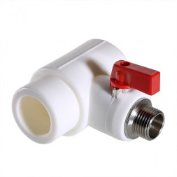 Valtec Тройник коллекторный с шаровым краном PP-R ф40х3/4&quot;(НР) евроконус