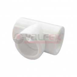 Valfex Тройник PP-R Pro белый ф32