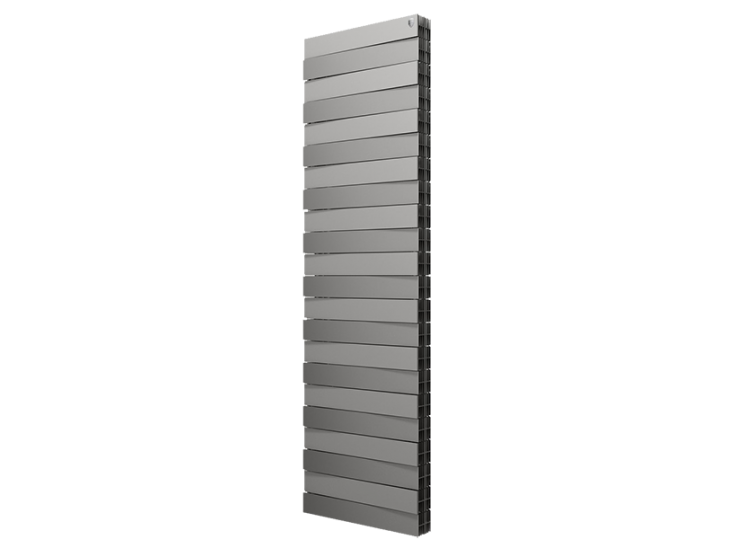 Купить Royal Thermo Радиатор биметаллический PianoForte Tower Silver Satin - 22 (нижнее) в Москве / Радиаторы биметаллические