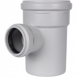 Stout Тройник канализационный бесшумный D110 x 58 /87,5°