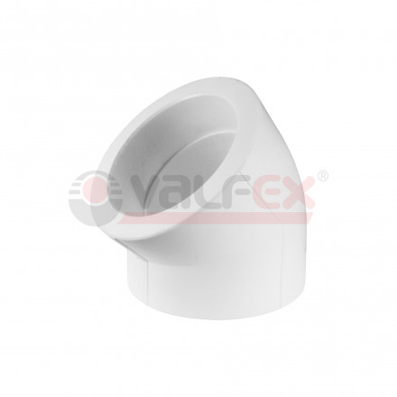 Valfex Уголок PP-R белый ф110х45°