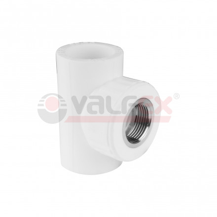 Valfex Тройник переходной PP-R белый ф32х3/4&quot;(ВР)х32