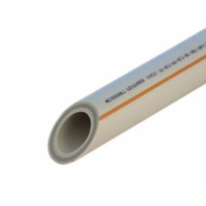 FV-Plast Труба полипропиленовая со стекловолокном PP-RCT Faser Hot PN20 серая ф25х3,5