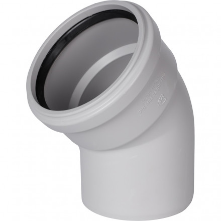 Stout Отвод канализационный бесшумный D110 х 45°