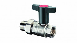 Купить Oventrop Кран шаровый Optibal 3/4"(ВР/НР) высок. маховик в Москве / Краны шаровые
