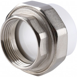 Kalde Муфта разъемная PP-R белая ф32х3/4&quot;(ВР)