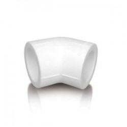 Imperial Уголок PP-R белый ф32х45°