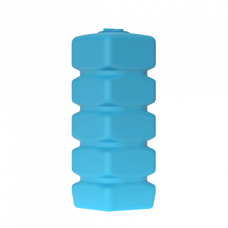 Акватек Бак д/воды Quadro W-750 (синий) с поплавком