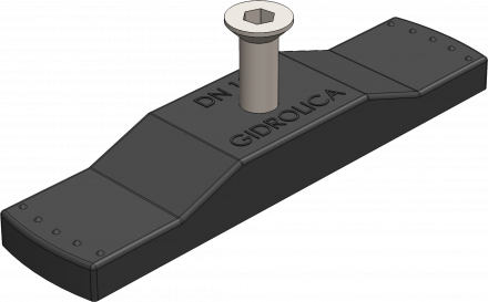 Gidrolica Крепёж универсальный для сборки лотка водоотводного пласт.