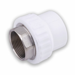 Imperial Муфта под ключ PP-R белая ф63х2&quot;(ВР)