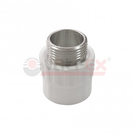 Valfex Муфта переходная PP-R Pro белая ф32х3/4&quot;(НР)
