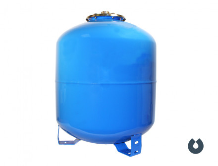 Unipump Гидроаккумулятор вертикальный 80л (мембрана EPDM и фланцем.нерж.)