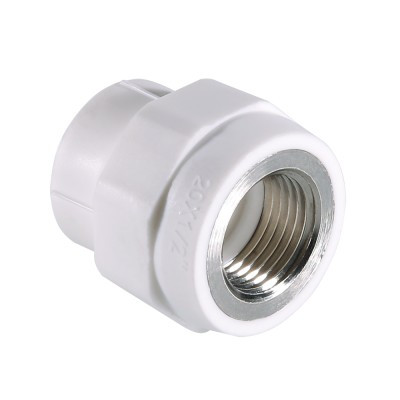 Valtec Соединитель PP-R белый ф25х1/2&quot;(ВР)