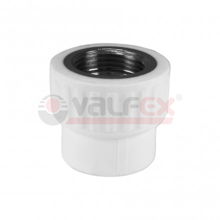 Valfex Муфта переходная PP-R белая ф40x1&quot;(ВР)