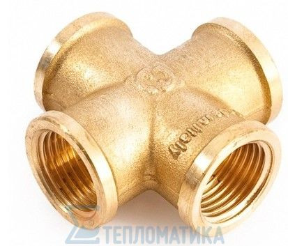 Stout Крестовина латунная 1&quot;1/4 (ВР)