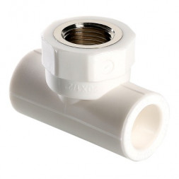 Valtec Тройник PP-R белый ф25х3/4&quot;(ВР)
