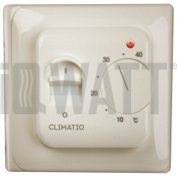 Купить IQWatt Терморегулятор базовый Climatiq BT (белый) в Москве / Комплектующие для тёплых полов