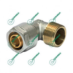 Comisa Угол обжимной ф20х3/4&quot;(НР)