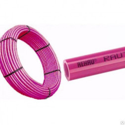 Rehau Труба отопления Rautitan pink ф20х2,8 розовая (отрезки 6м)