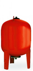 Купить Pedrollo Гидроаккумулятор вертикальный 100 VT (красный) в Москве / Гидроаккумуляторы