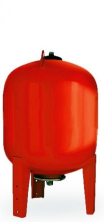 Pedrollo Гидроаккумулятор вертикальный 100 VT (красный)