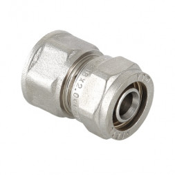 Valtec Соединитель обжимной прямой ф26х1&quot;(ВР)