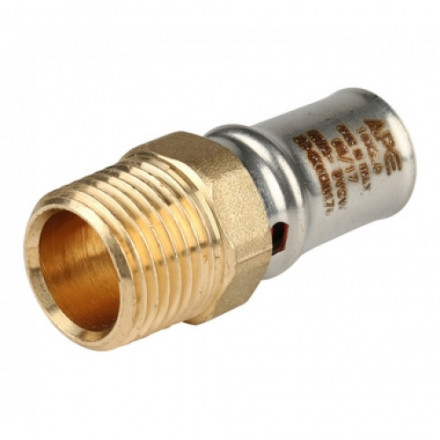 Stout Переходник пресс ф20х3/4&quot;(НР)