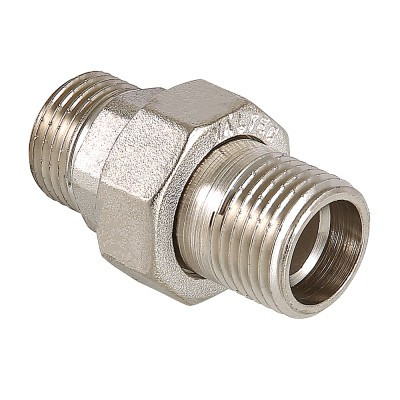 Valtec Американка никелированная прямая разъемная 1&quot;1/2 (НР)