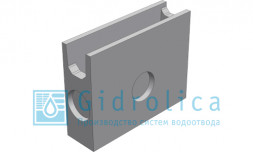 Gidrolica Колодец пескоулавливающий бетонный (СО-100мм), односекционный с оцинкованной насадкой ПКП 50.16,3 - BGU-Z