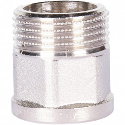 Stout Переходник под ключ ВН никелированный 1/2 x3/4