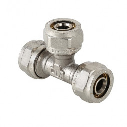 Valtec Тройник обжимной ф20х16х20