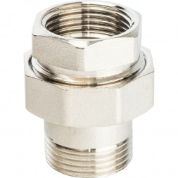 Stout Американка разъемное соединение 1&quot;1/4 (ВР/НР) ник. уплотнение под гайкой o-ring кольцо