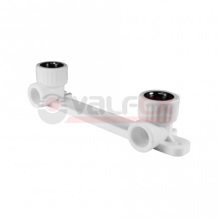 Valfex Комплект настенный для смесителя PP-R белый ф20х1/2&quot;(ВР)