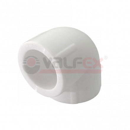 Valfex Уголок PP-R Pro белый ф63х90°