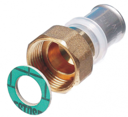 Comisa Муфта пресс с накидной гайкой ф16х2х1/2&quot;(ВН) плоская