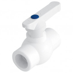 Kalde Кран шаровой PP-R белый ф25