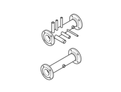 Vaillant Труба соединительная с гильзами для датчиков, DN100