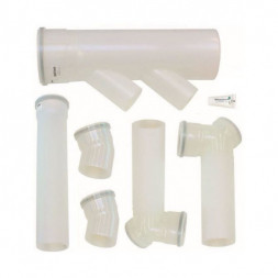 Vaillant Базовый комплект для 2-х аппаратов (монтаж спина к спине)-250mm(каскад)