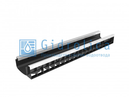 Gidrolica Лоток водоотводный Standart Plus ЛВ-15.19,6.10 - пластиковый (усиленный)