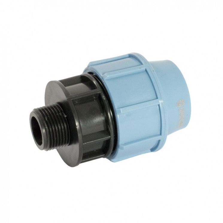 Купить Unipump Переход ПНД ф32х3/4"(НР) в Москве / Полиэтиленовые трубы и фитинги