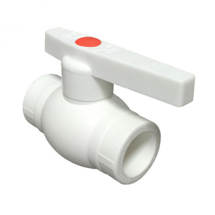 Valfex Кран шаровой PP-R для воды Optima ф20 (60/15) - металл.шар