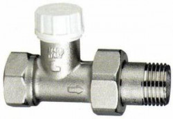 Купить Itap 296 Клапан линейный для стальных труб 1/2" в Москве / Комплектующие для радиаторов и конвекторов