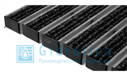 Gidrolica Решетка придверная Step - текстиль 390х590мм