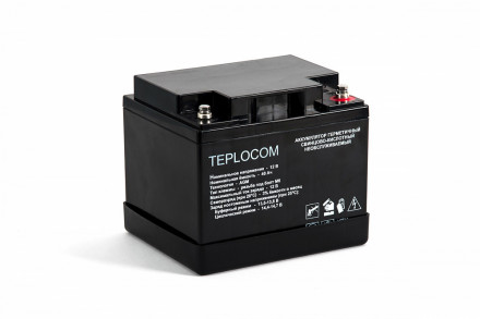 Бастион Аккумуляторная батарея Teplocom 40Ач