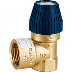 Stout Предохранительный клапан для систем водоснабжения 8 бар 1/2&quot;x3/4&quot; (477.182)