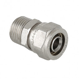 Valtec Соединитель обжимной прямой ф16х1/2&quot;(НР)
